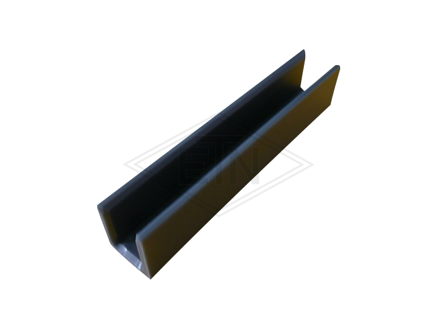Inzetstuk 16 PE, 150 x 26 x 30 mm, U-Profil, voor rail 16 mm, ETN ® -HM-1000