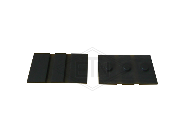 Inzetstuk 16 PE, 48 x 24 x 28 mm, voor rail 16 mm, ETN ® -HM-1000