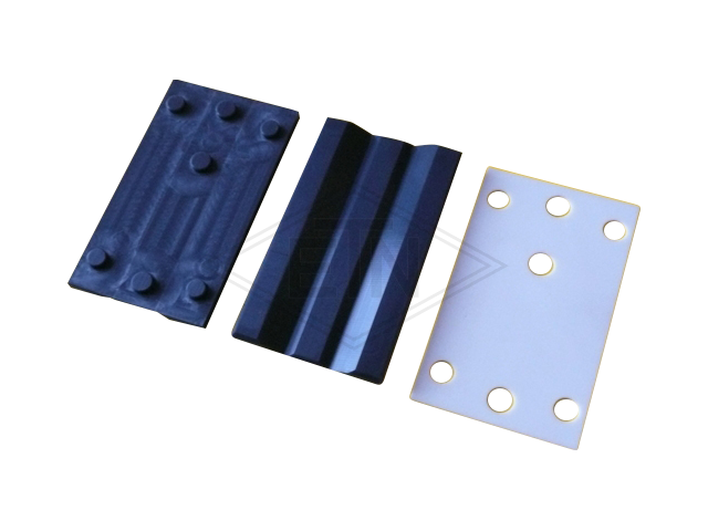 Inzetstuk EM 5 PEC, 140 x 29,5 x 30 mm, voor rail 5 mm, voor geleiderhouder HSM + WSM, ETN ® -HM-1000, met Cell-VU