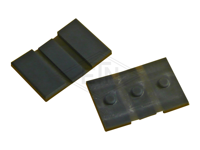 Inzetstuk 9 PE, 48 x 24 x 28 mm, voor rail 9 mm, ETN ® -HM-1000