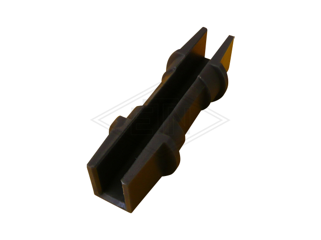 Inzetstuk 16 PE, voor rail 16 mm, 150 x ø 50 mm, ETN ® -HM-1000, U-Profil, turnable