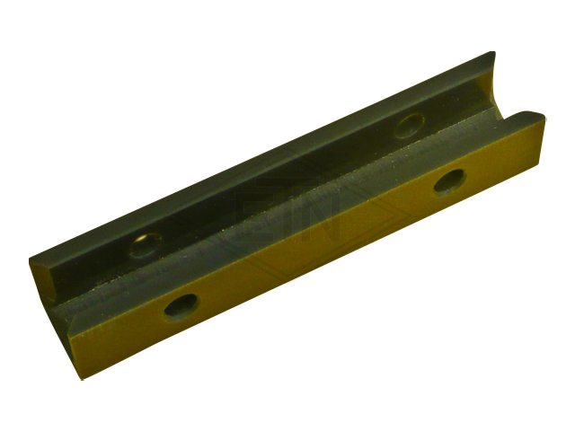 Inzetstuk EMU 16 PE, 146 x 29 x 26 mm, met 4 bore-holes, voor rail 16 mm, ETN ® -HM-1000