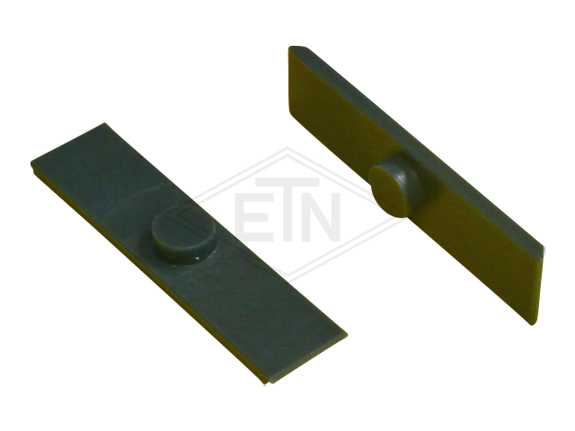 Inzetstuk PE met cone, 100 x 25 x 5,2 mm, ETN ® -HM-1000