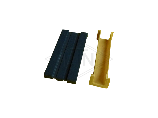 Inzetstuk EM 10 PECU, 140 x 29,5 x 30 mm, voor HSM + WSM, voor rail 10 mm, ETN ® -HM-1000, Cell-Profil 24-40, movement in all 3 dimensions - 3-D