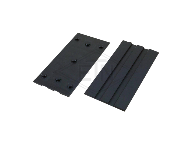Inzetstuk ELN 19 PEE voor HSMLN + WSMLN, 180 x 29,5 x 30 mm, voor rail 19 mm, ETN ® -HM-1000-E, surface resistivity 10^7 W (DIN IEC 60093) . De friction van moving parts may cause big differences van