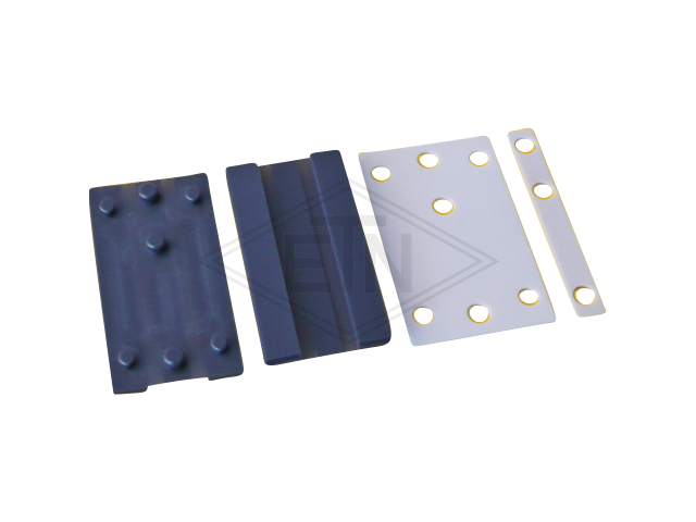 Inzetstuk EM 9 PE2C, 140 x 29,5 x 30 mm, voor HSM + WSM, voor rail 9 mm, ETN ® -HM-1000, met Cell-VU 2,5/4,5 mm