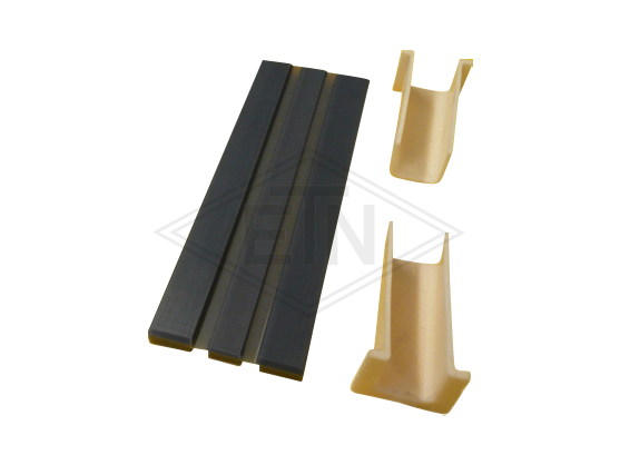 Inzetstuk ELN 16 PECU, 180 x 29,5 x 30 mm, voor geleiderhouder HSMLN + WSMLN, voor rail 16 mm, ETN ® -HM-1000, Cell-profile 24-40, movement in all 3 dimensions