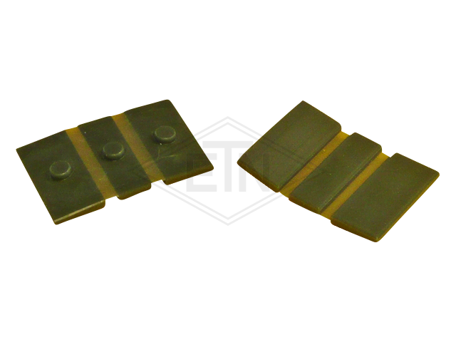 Inzetstuk 14 PE, 48 x 24 x 28 mm, voor rail 14 mm, ETN ® -HM-1000