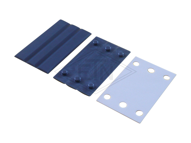 Inzetstuk 16 PEC, 140 x 29,5 x 30 mm, voor rail 16 mm, ETN ® -HM-1000, met Cell-VU, NEW EXECUTION