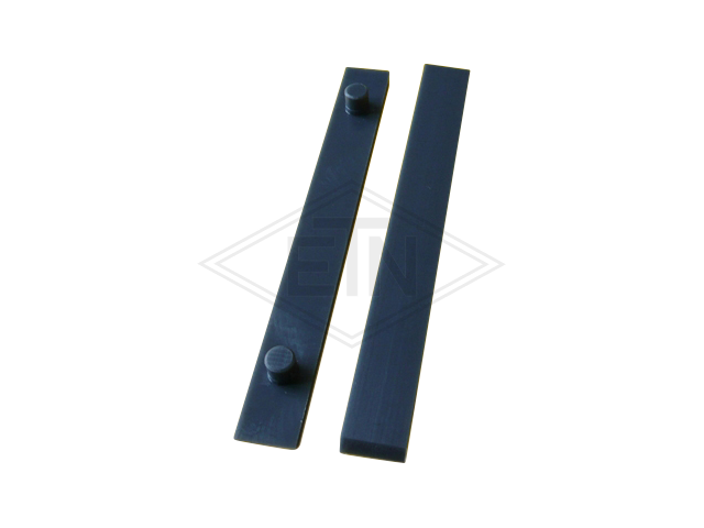 Inzetstuk 140 x 16 x 4 mm, ETN ® -HM-1000, mit 2 cones, OLD Uitvoering