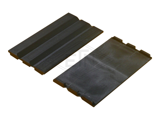 Inzetstuk EM 12 PEM, 150/140 x 30 x 28,5 mm, met bund, voor rail 12 mm, ETN ® -HM-1000