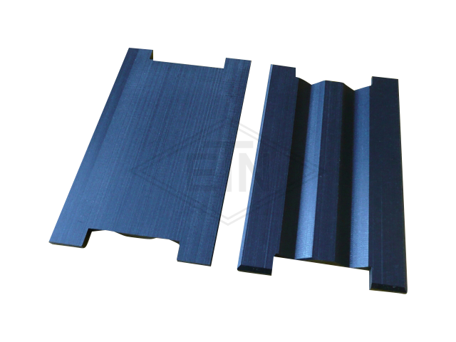 Inzetstuk EMA 16 PE, 140 x 29,5 x 30 mm, met recess, voor rail 16 mm, ETN ® -HM-1000