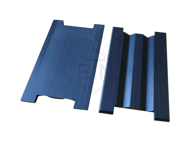 Inzetstuk EMA 14 PE, 140 x 29,5 x 30 mm, met recess voor rail 14 mm, ETN ® -HM-1000