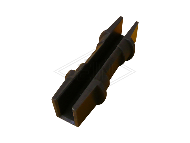Inzetstuk 14 PE, voor rail 14 mm, 150 x ø 50 mm, ETN ® -HM-1000, U-Profil, turnable