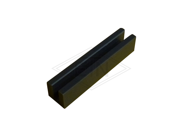 Inzetstuk 12 PE, 140 x 29 x 30 mm, U-profile, voor rail 12 mm, ETN ® -HM-1000