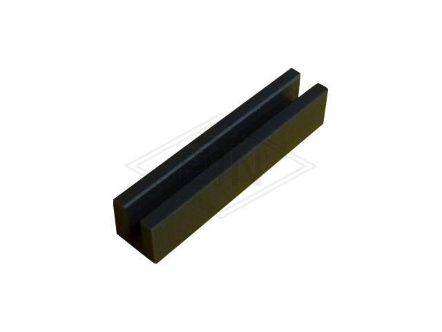 Inzetstuk 10 PE, 140 x 29 x 30 mm, U-profile, voor rail 10 mm, ETN ® -HM-1000