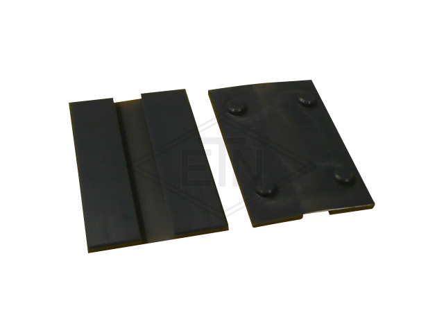 Inzetstuk voor hoek rail 69° PE, 100 x 65 x 13 mm, foldable, ETN ® -HM-1000