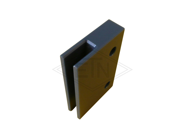 Glijgeleider 10 PE, 100 x 64 x 20 mm, rail 10 mm, ETN ® -HM-1000