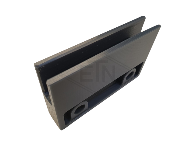 Glijgeleider 10 PE, 100 x 65 x 20 mm, rail 10 mm, ETN ® -HM-1000