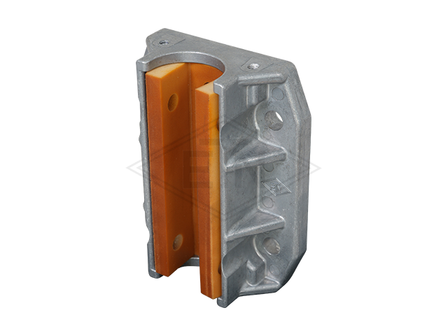 CELL-VU-insert / elastic, 140 mm, semicircular, voor swing geleideschoen Type 1500 SG