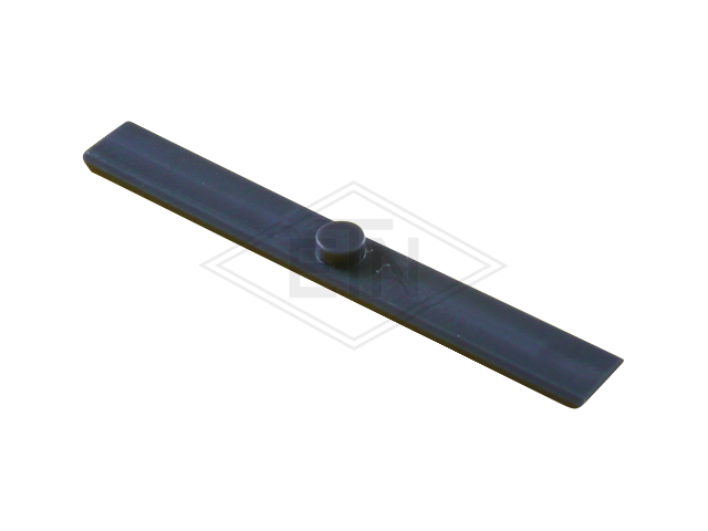 Inzetstuk 9 +16 PE, 196 x 25 x 5,8 mm, met cone, voor rail 9 + 16 PE, ETN ® -HM-1000