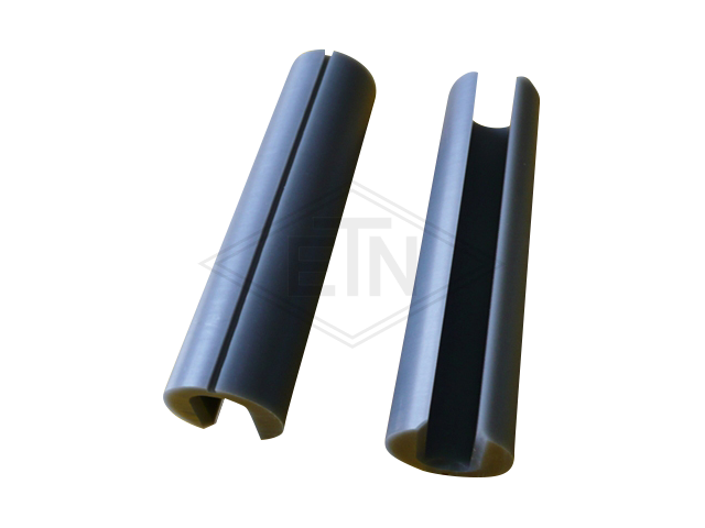 Inzetstuk 16 PE, ø 45 x 175 mm, rond voor rail 16 mm, ETN ® -HM-1000