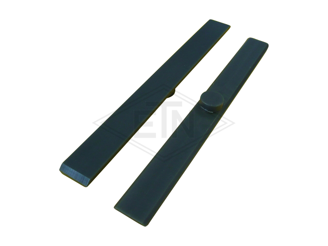 Inzetstuk 9 PE, 196 x 20 x 5,8 mm, met cone, voor rail 9 mm, ETN ® -HM-1000