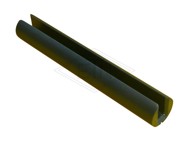 Inzetstuk 16 PE, ø 45 x 280 mm, rond voor rail 16 mm, ETN ® -HM-1000