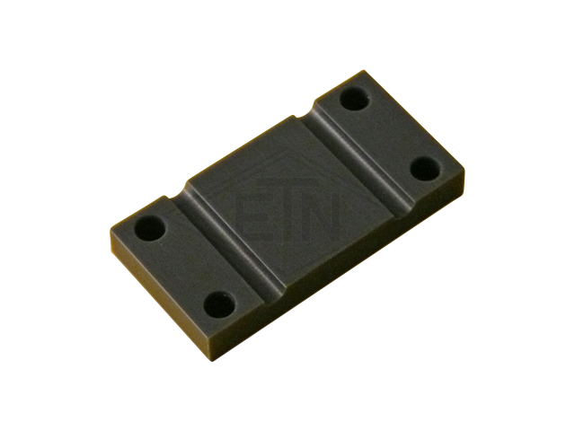 Sliding pad 100 x 50 x 15 mm, ETN ® -HM-1000, max. rope-ø 8 mm