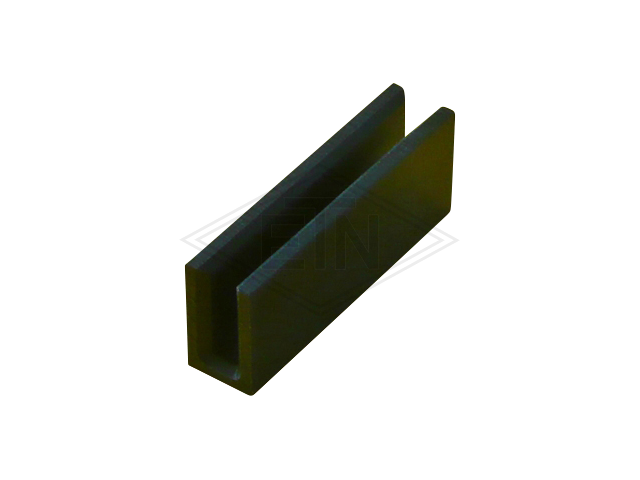 Inzetstuk 5 PE, 77 x 18 x 30,5 mm, voor rail 5 mm, ETN ® -HM-1000