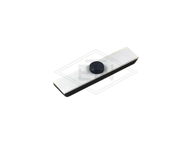 Inzetstuk PEC met tap, 100 x 22 x 8,4 mm, ETN ® -HM-1000 / Cell-VU, demping plates glued