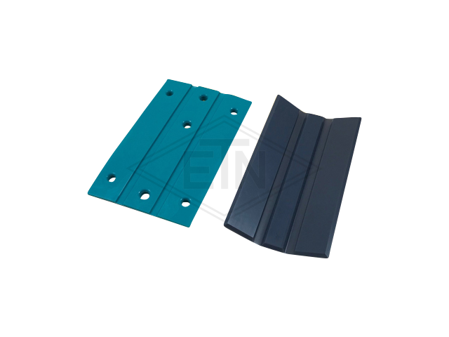 Inzetstuk EM 10 PEPU, 140 x 29,5 x 30 mm, voor rail 10 mm, voor geleiderhouder HSM + WSM, ETN ® -HM-1000, met PU
