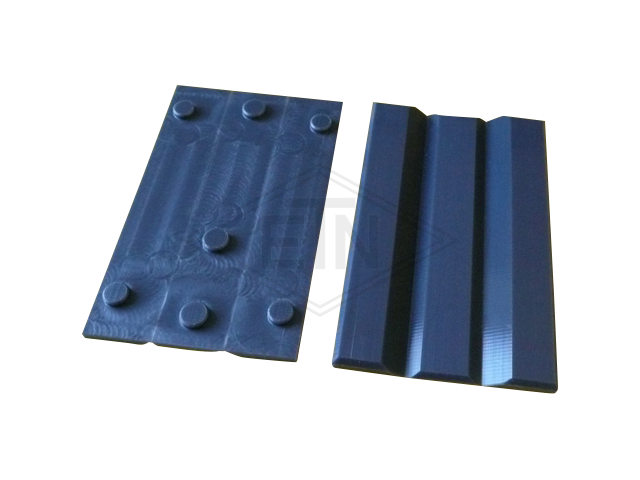 Inzetstuk 14 PE-SIS, 140 x 29,5 x 30,5 mm, voor rail 14 mm, ETN ® -HM-1000, geschikt voor SIS Art.-Nr.: 310122
