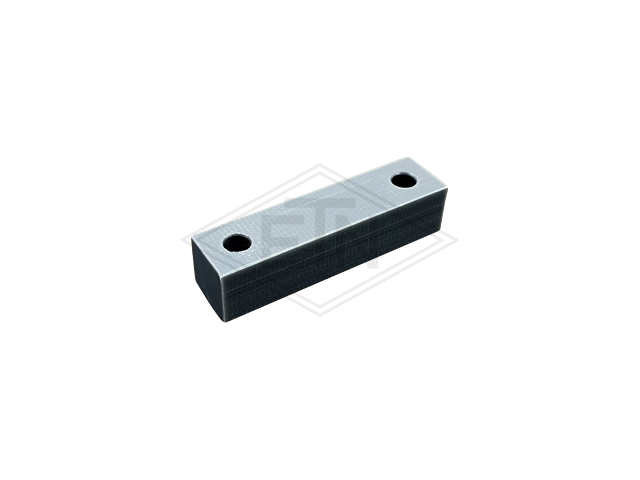 Geleider PE, 80 x 20 x 19 mm, ETN ® -HM-1000, 2 x holes ø 8,0 mm