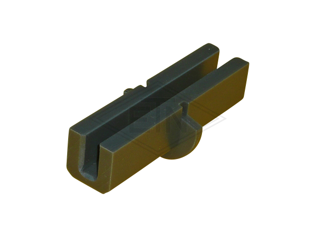 Inzetstuk 9 PE, U-shape, turnable met Bund, voor rail 9 mm, 121 x ø 52 mm, ETN ® -HM-1000