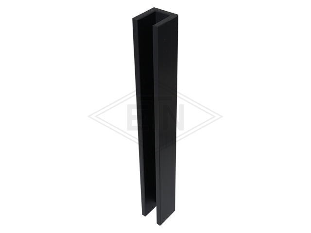 Inzetstuk 16 PE, 250 x 28 x 30 mm, U-profile, voor rail 16 mm, ETN ® -HM-1000