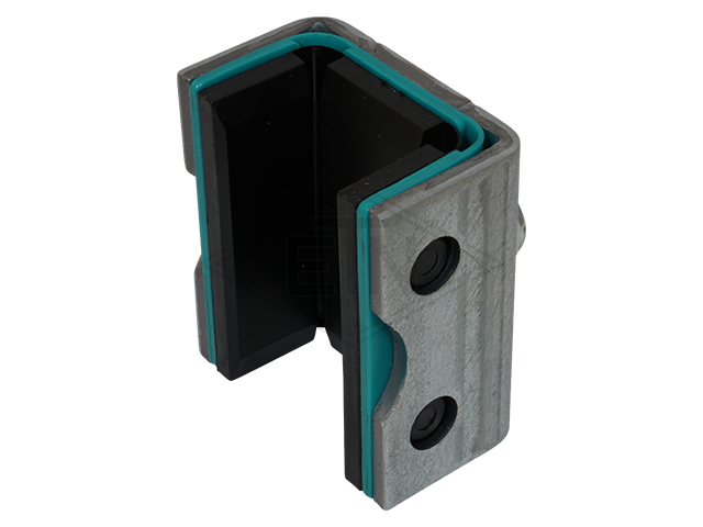 Unit I7 / BFK30 / PA-PU, 65 x 56 x 33 mm, steel-PU-PA + ETN ® ADD, bout M10, verzinkt