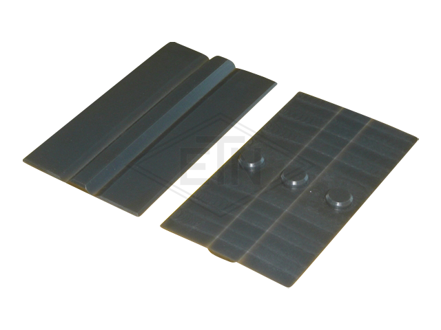 Inzetstuk 16 PE, 150 x 21,5 x 33,5 mm, foldable, 3 naps, voor rail 16 mm, ETN ® -HM-1000