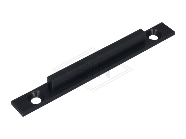 Deurgeleider 180 x 19 x 18 mm, ETN ® -HM 1000, 2 x holes voor countersunk schroef M8