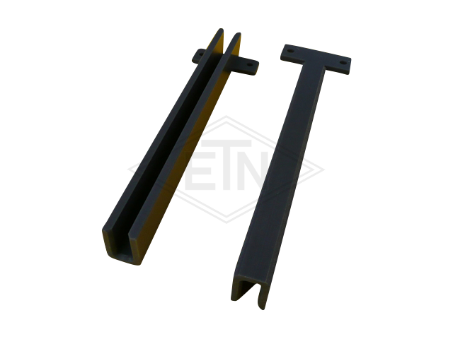 Inzetstuk 9 PE, 226 x 60/21 x 31 mm, voor rail 9 mm, ETN ® -HM-1000, met cleat
