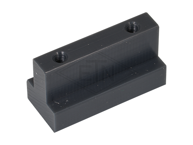 Deurgeleider 46 x 25 x 20 mm, ETN ® -HM-1000, 2 threads M5