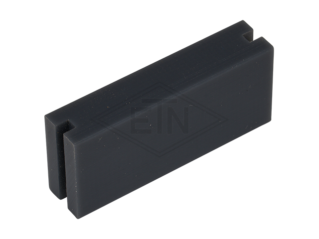 Deurgeleider PE 52 x 11,5 x 22,5 mm, ETN ® -HM-1000, all rond groef