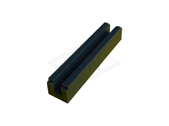 Inzetstuk 16 PE, 217 x 43 x 38 mm, U-Profil, voor rail 16 mm, ETN ® -HM-1000