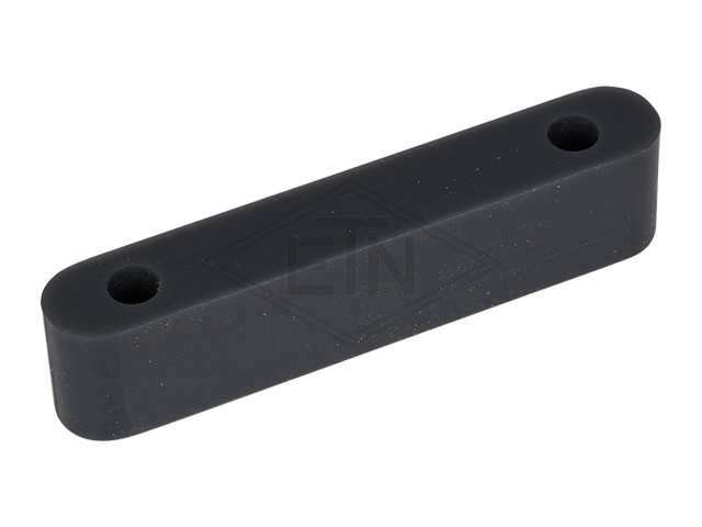 Deurgeleider 80 x 18 x 12,8 mm, 2 x holes ø 6,4 mm, ETN ® -HM-1000