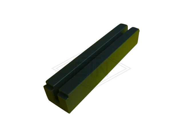 Inzetstuk 10 PE, 217 x 43 x 38 mm, U-profile, voor rail 10 mm, ETN ® -HM-1000