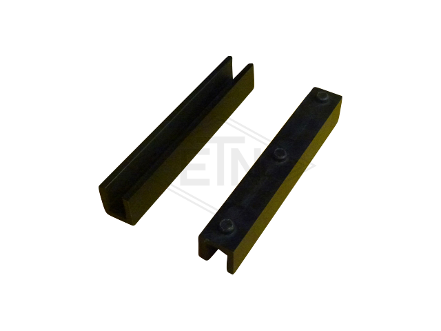 Inzetstuk 16 PE, voor rail 16 mm, U-Profil 200 x 30 x 32 mm, ETN ® -HM-1000