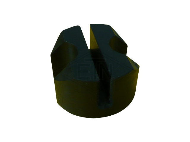 Geleideschoen rond ø 82 x 45 mm, voor rail 9 mm, out van ETN ® -HM 1000