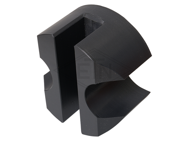 Geleider schoen ø 82 x 45 mm, rond out van ETN ® HM-1000 S, voor rail 16 mm