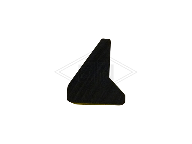 Rol stop voor deur steun 40 x 20 x 17,5 mm, ETN ® -HM-1000, 2 x binnen schroefdraad M6