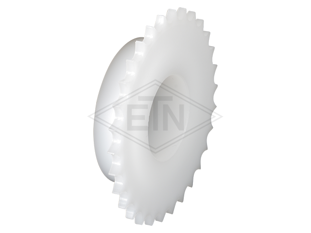 Sprocket POM ø 59/23 x 12 mm, met 30 teeth, voor carrier chain, sliding deur